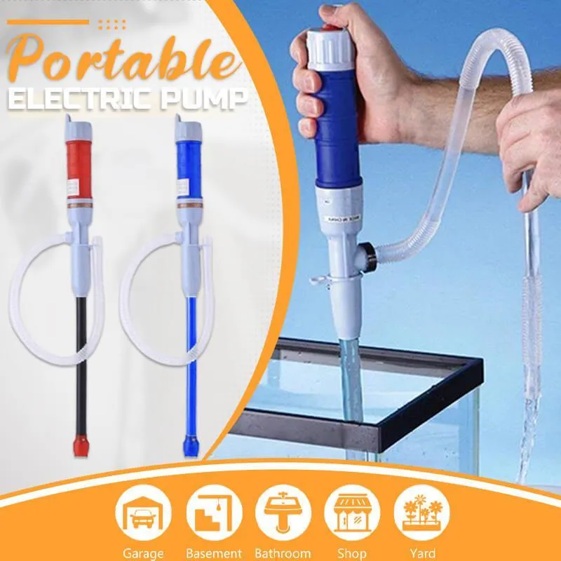 🔥Portable Electric Pump👍Super Transfer Power& Suction👍Just two steps to use it!
